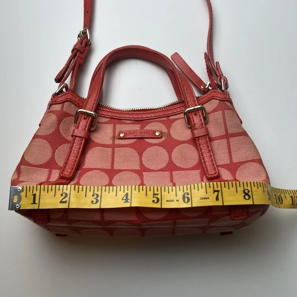 Kate Spade Micro-Opus Mulberry Street Noel Paprika Bag